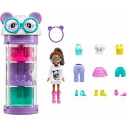 POLLY POCKET - Tubo De Modas Giratorio Panda - HKW04