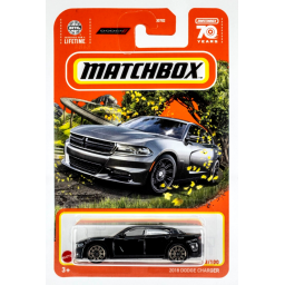 MATCHBOX - Vehculo 2018 Dodge Charger - 30782