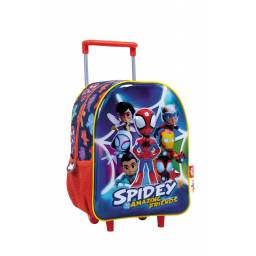 Mochila Spiderman C/carro 16 38212