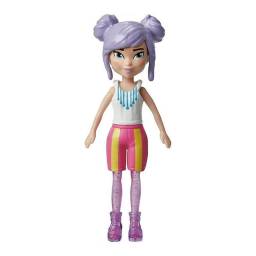 POLLY POCKET - Pack Modas Mediano Mueca Lila Claro-HKV88