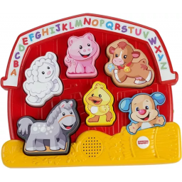 FISHER PRICE - Rompecabezas Sonidos Animales de la Granja CGN03