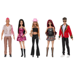 BARBIE - Rebeldes Pack x5 - HXJ69