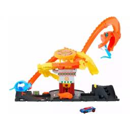 HOT WHEELS - City Pizza Slam Ataque de Cobra HTN81