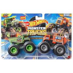 HOT WHEELS - Monster Trucks x2 Escala 1:64 FYJ64-HWN52