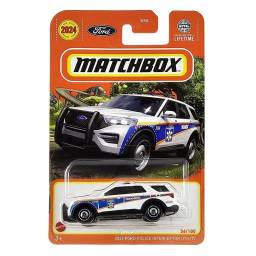 MATCHBOX - Vehculo 2023 Ford Police - 30782