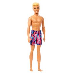 BARBIE - Ken de Playa Traje Morado - HXX52