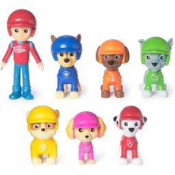 PAW PATROL - Figuras Pack x7 Equipo Completo - 17707