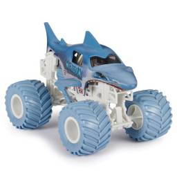 MONSTER JAM - Vehculo Die Cast 1:24 Megalodon - 58700