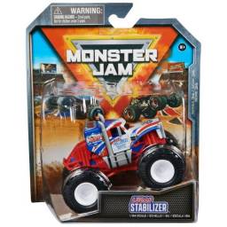 MONSTER JAM - Vehculo Coleccionable Lucas Stabilizer 1:64-  58701 