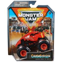 MONSTER JAM - Vehculo Coleccionable Crushstation 1:64 - 58701