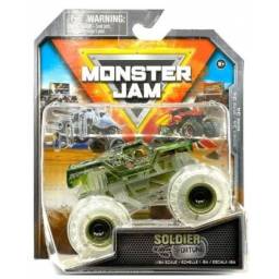 MONSTER JAM - Vehculo Coleccionable Soldier 1:64 - 58701 