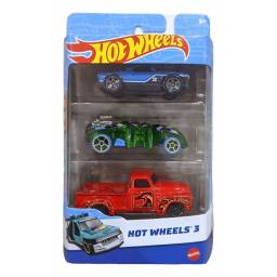 Hot Wheels - Vehculos Pack x3 - K5904