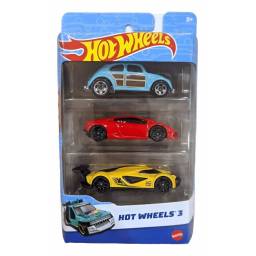 Hot Wheels - Vehculos Pack x3 - K5904