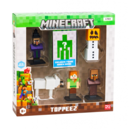 MINECRAFT - Figuras Pack x6 Golem De Nieve - MC2060