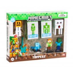 MINECRAFT - Figuras Pack x8 Golem de Nieve - MC2070