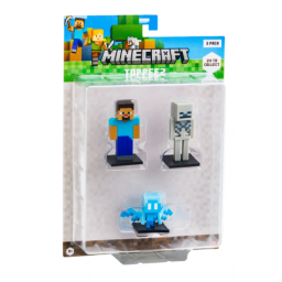 MINECRAFT - Figuras Pack x3 Skeleton - MC2020