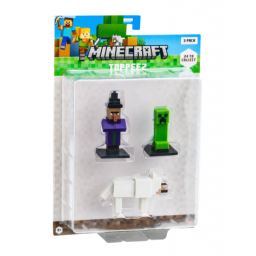 MINECRAFT - Figuras Pack x3 Wolf - MC2020