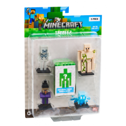 MINECRAFT - Figuras Toppeez Pack x5 Skeletor - MC2040