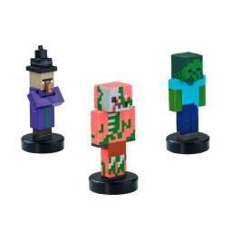 MINECRAFT - Sellos Pack x3 Zombie Pigman - MC5020