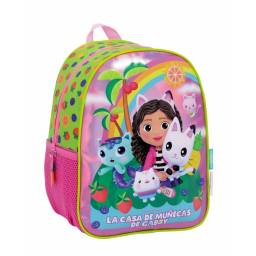 GABBYS DOLLHOUSE - Mochila Rainbow Line 30cm Verde - 35204