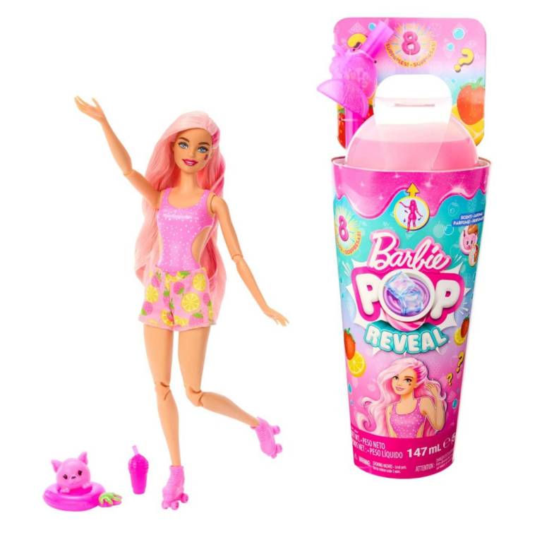 BARBIE - Mueca Pop Reveal Aroma De Frutas HNW40-HNW41