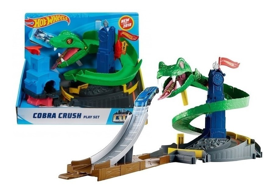 pista cobra trituradora hot wheels