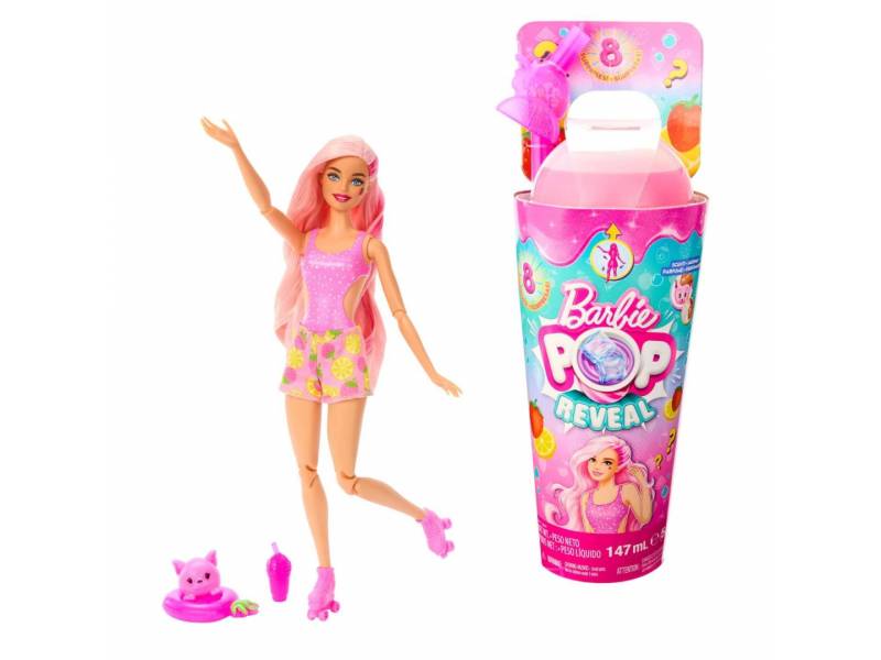 BARBIE - Mueca Pop Reveal Aroma De Frutas HNW40-HNW41